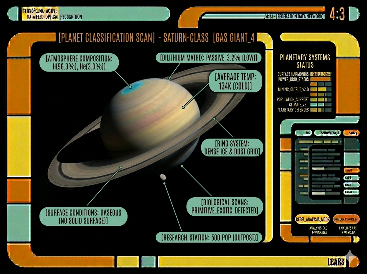 LCARS Wall Panel (Science Planet)