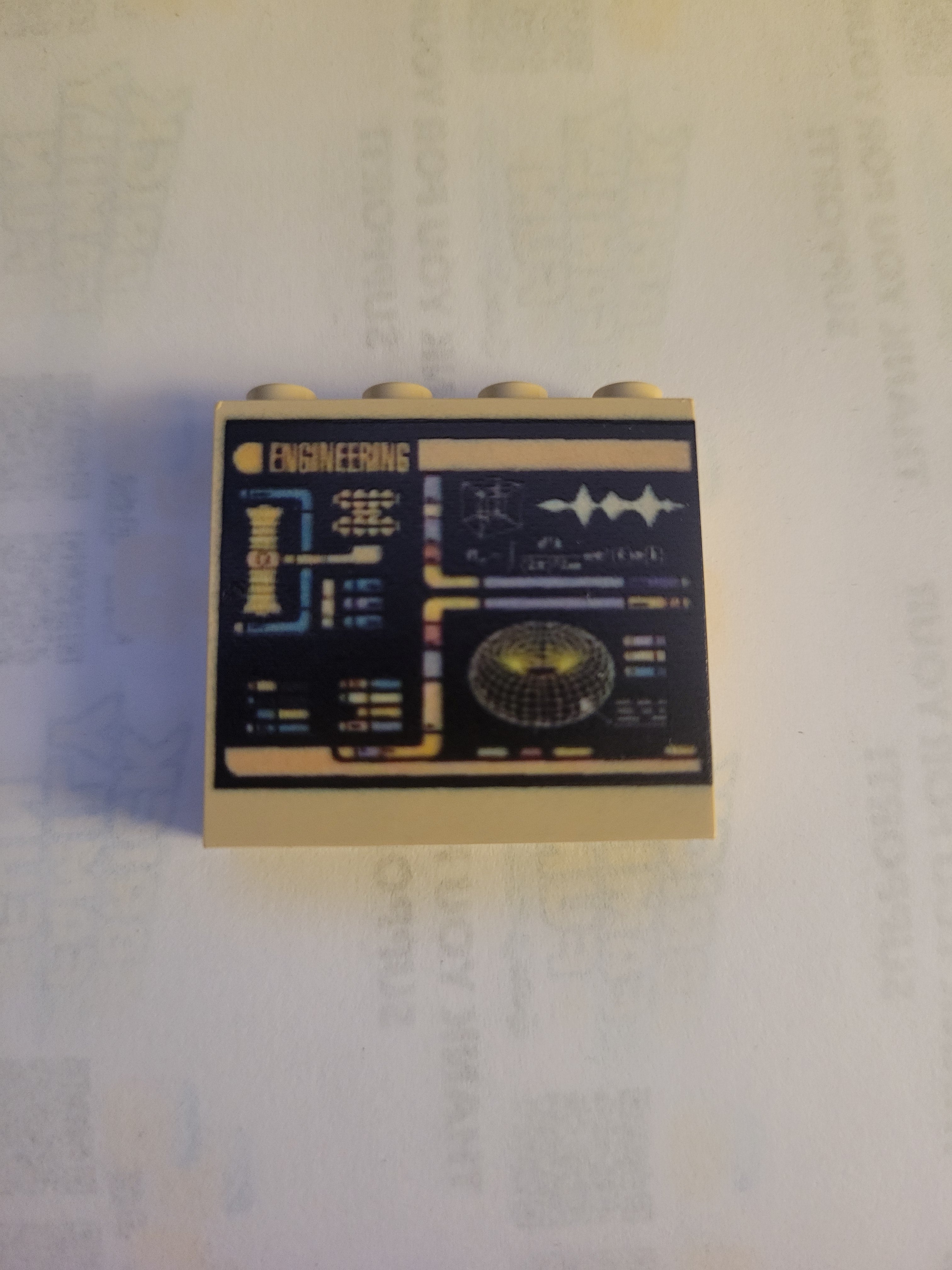 LCARS Wall Panel (Engineering)