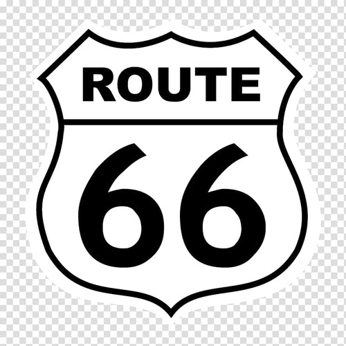 UV Printed Street Sign- Route 66
